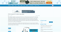 Desktop Screenshot of khcoder.com