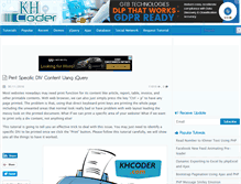 Tablet Screenshot of khcoder.com